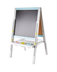 Little Town Double-Sided Easel - Blue & Grey