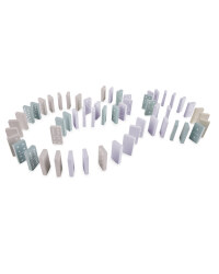 Little Town Wooden Dominoes Set