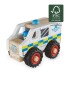 Little Town Wooden Police Car