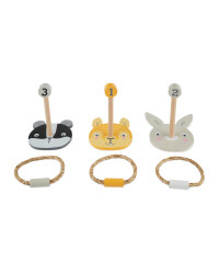 Little Town Wooden Ring Toss