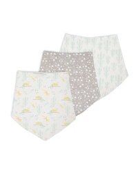 Lily & Dan Lizard Bibs 3 Pack
