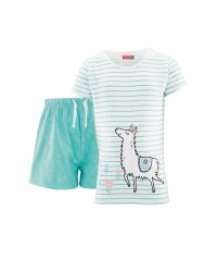 Lily & Dan Llama Shorty Pyjamas