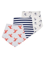 Lily & Dan Lobster Bibs 3 Pack
