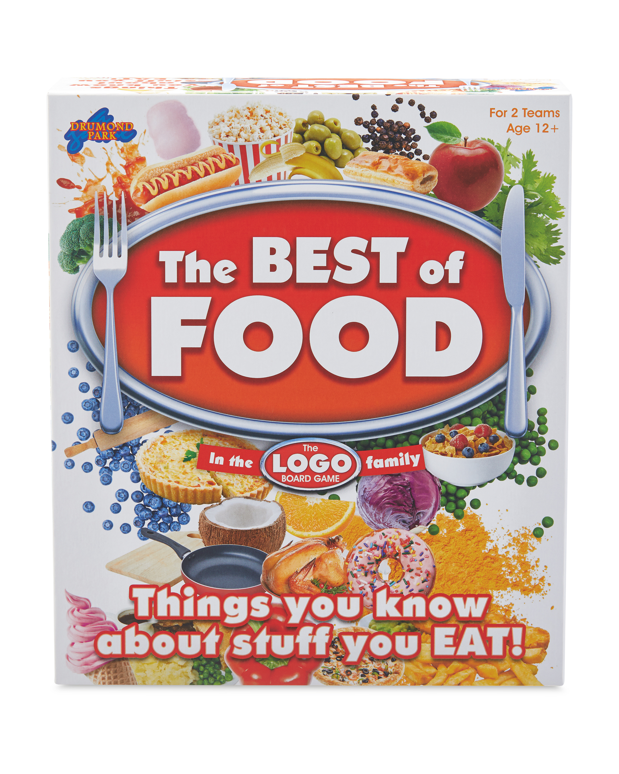 Logo Best Of Food Board Game Aldi Uk