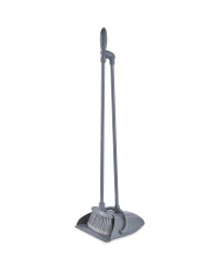 Long Handled Dustpan and Brush - Charcoal
