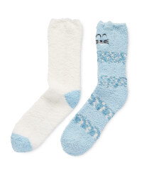 Avenue Soft Lounge Cat Socks