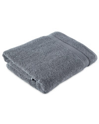 Luxury Egyptian Cotton Bath Towel - Charcoal