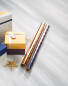 Luxury Navy & Gold Stag Gift Wrap