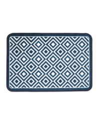 Blue Diamond Luxury Plush Mat