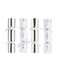 Luxury Snowflake Crackers 8 Pack