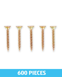 MDF Screws 600 Pack