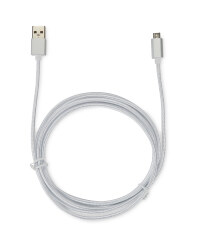 Micro USB Cable 2m White