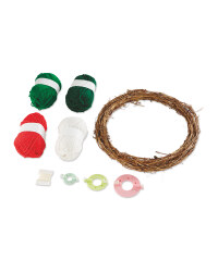 Make Your Own Pom Pom Wreath