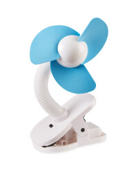 Mamia Clip on Fan - Blue
