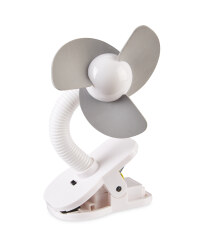 Mamia Clip on Fan - Grey