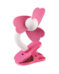 Mamia Clip on Fan - Pink