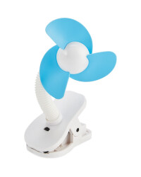 Mamia Pushchair Clip On Fan - Blue