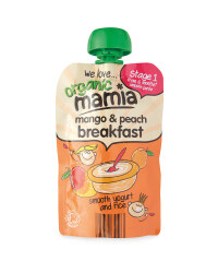 Mamia Mango & Peach Breakfast Pouch