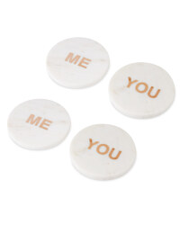 Marble Coasters 4 Pack