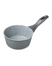 Crofton Marble Effect 14cm Saucepan - Grey