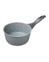 Crofton Marble Effect 16cm Saucepan - Grey