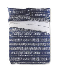 Marks Print Double Duvet Set