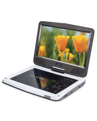 Maxtek 10" Portable Dvd Player - White