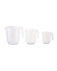 Kirkton House Measuring Jugs 3 Pack - Grey