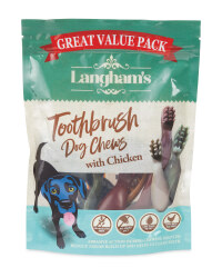 Langham's Meaty Dog Toothbrush Chews