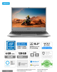 Medion 13.3" Intel N4120 Notebook