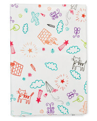 Medium Drawing PVC Tablecloth