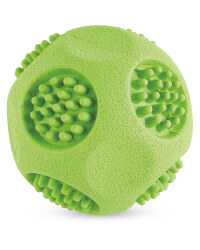 Medium Green Rubber Ball & Squeaker