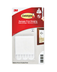 Medium Picture Hanging Strips 6 Pack