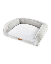 Medium Recycled Pet Bed - Light Grey