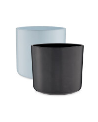Medium Shiny Ceramic Pots 15cm