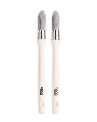 Medium Silver Sash Brushes 2 Pack