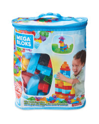 Mega Bloks 60 Piece Assortment - Blue
