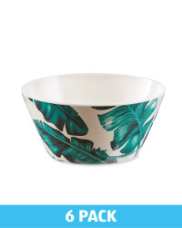 Melamine Leaf Bowl 6 Pack