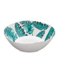 Melamine Leaf Salad Bowl