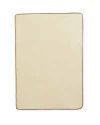 Memory Foam Large Cream Pet Bed