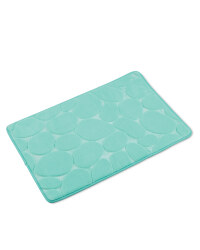 Memory Foam Pebble Bath Mat - Pale Green