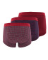 Men's 3 Pack Red/Navy Hipsters