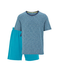 Men's Aqua Organic Shorty Pyjamas