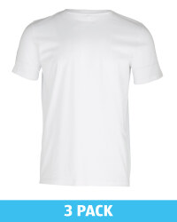 Men's Avenue White T-Shirt 3 Pack