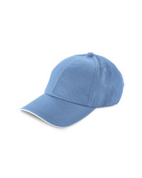 Men's Baseball Hat With Peak - Denim