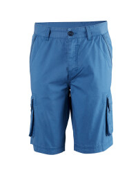Men's Bermuda Cargo Shorts - Mid-Blue