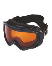 Crane Men's Black Goggles