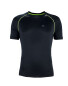 Men's Black Running T-Shirt