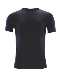 Men's Black Short Sleeved Top