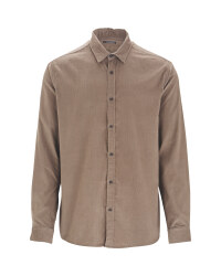 Men's Corduroy Shirt - Brown